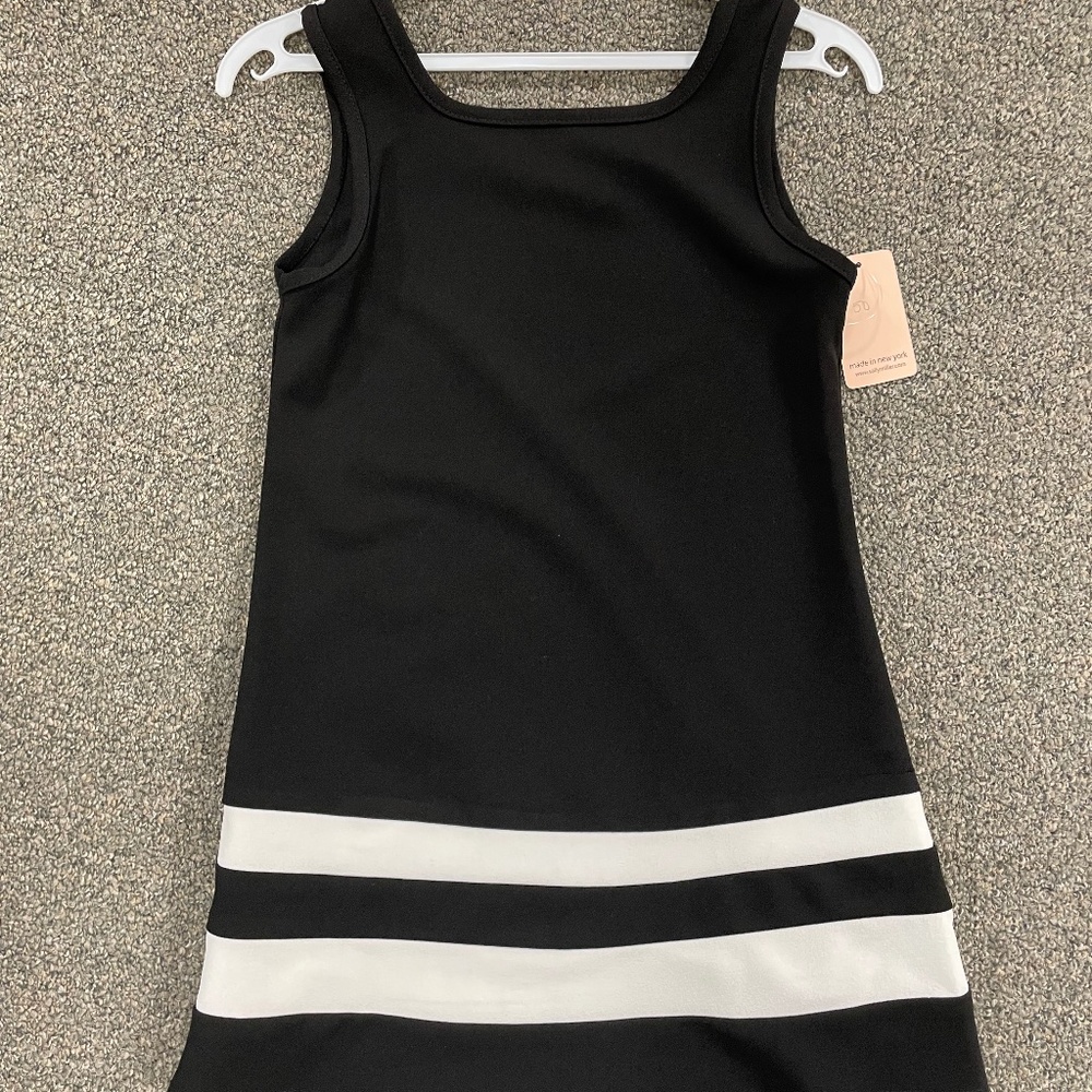 Sally Miller B&W Tank Dress Size 12